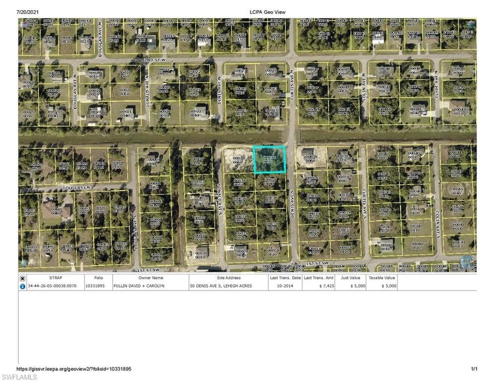 50 Denis AVE S LEHIGH ACRES, FL 33976
