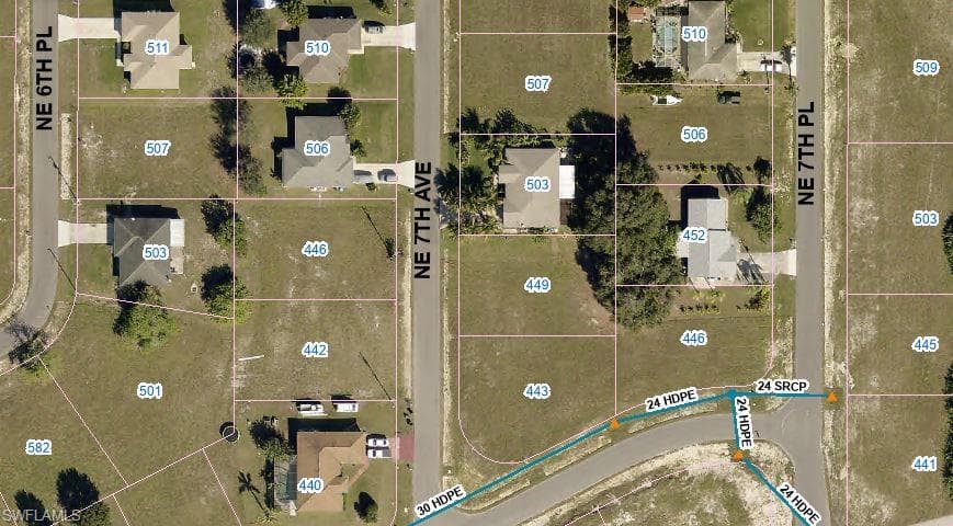443 NE 7th AVE CAPE CORAL, FL 33909