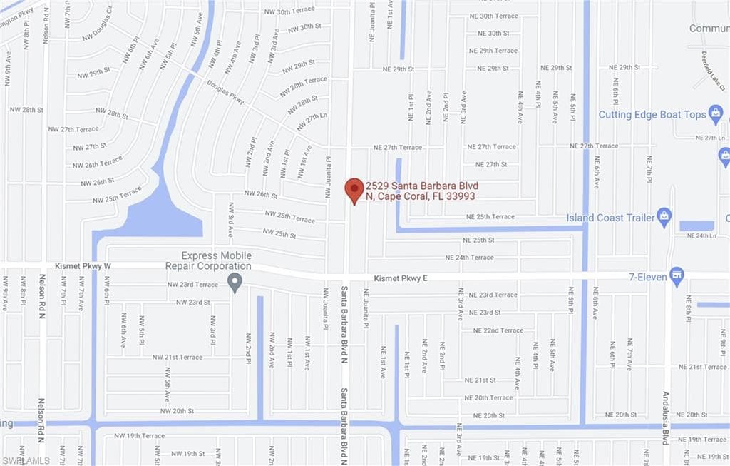 2529 Santa Barbara BLVD N CAPE CORAL, FL 33993