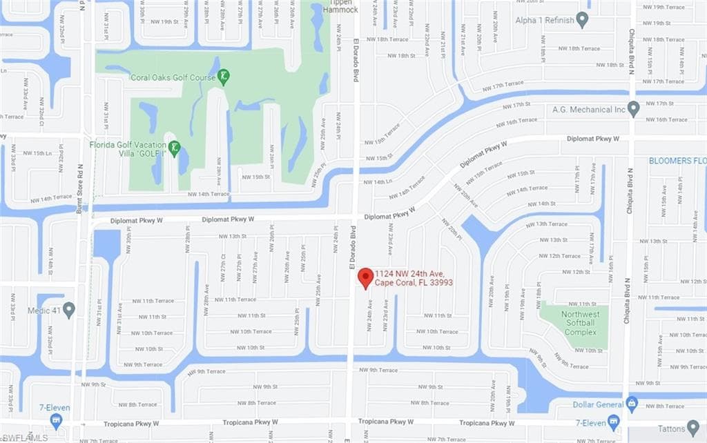 1124 NW 24th AVE CAPE CORAL, FL 33993