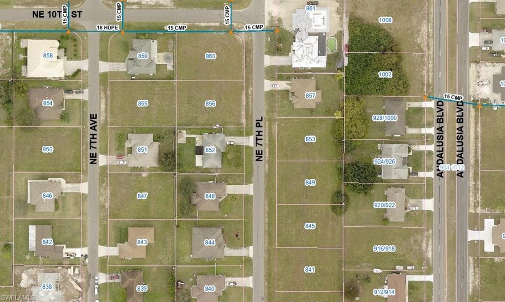 853 NE 7th PL CAPE CORAL, FL 33909