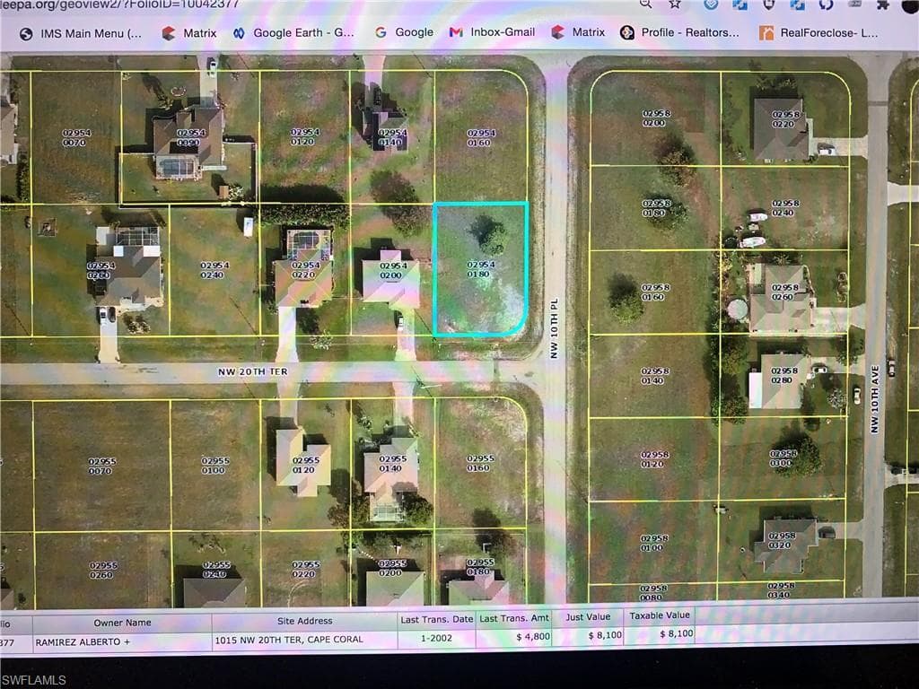 1015 NW 20th TER CAPE CORAL, FL 33993