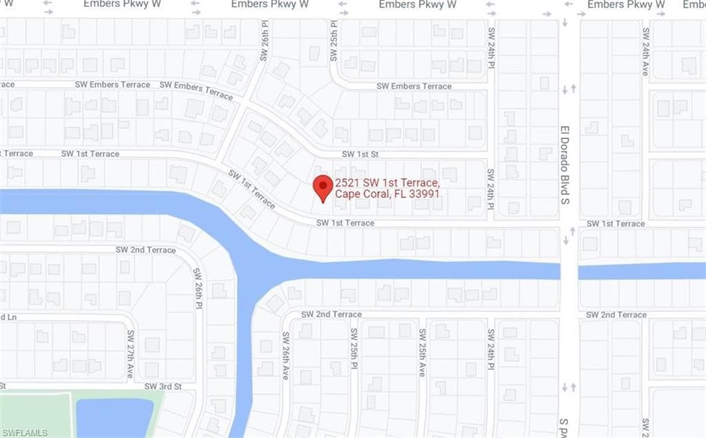 2521 SW 1st TER CAPE CORAL, FL 33991