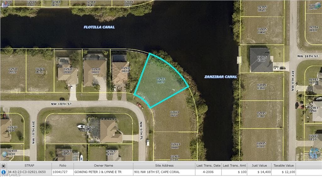 901 NW 18th ST CAPE CORAL, FL 33993