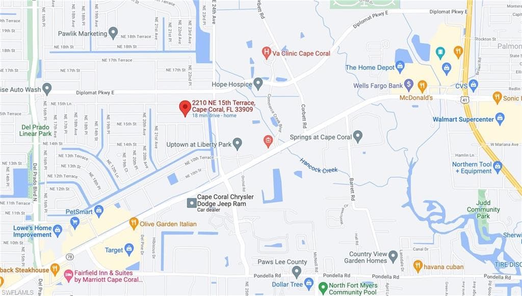 2210 NE 15th TER CAPE CORAL, FL 33909