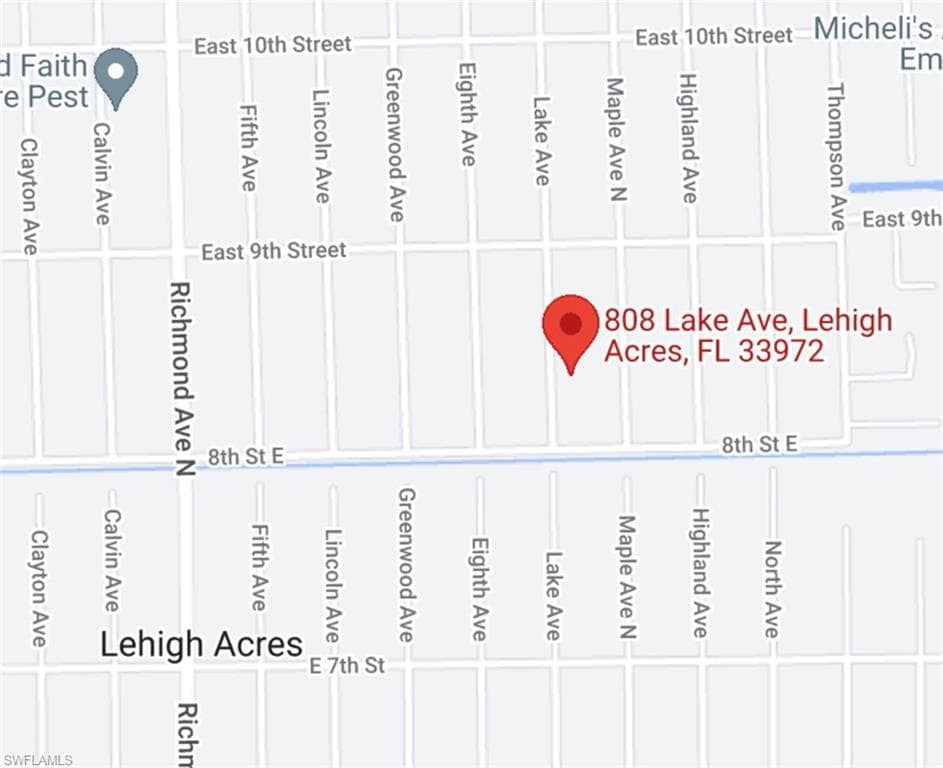 808 Lake AVE LEHIGH ACRES, FL 33972