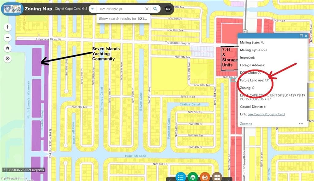 621 NW 32nd PL CAPE CORAL, FL 33993