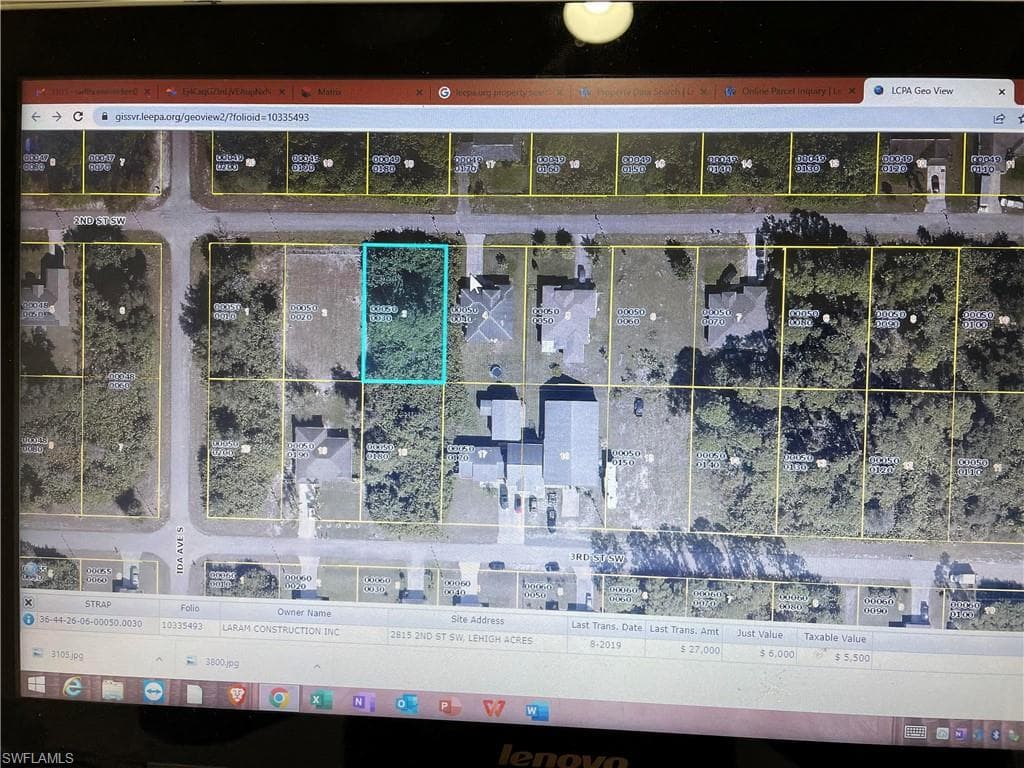 2815 2nd ST SW LEHIGH ACRES, FL 33976