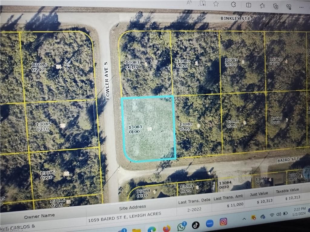 1059 BAIRD ST E LEHIGH ACRES, FL 33974