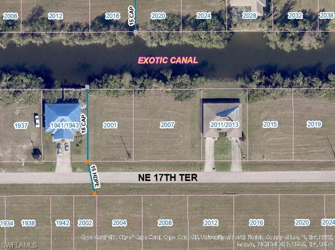 2007 NE 17th TER CAPE CORAL, FL 33909