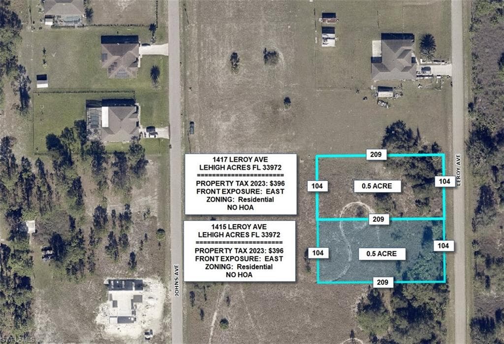 1415 Leroy AVE LEHIGH ACRES, FL 33972