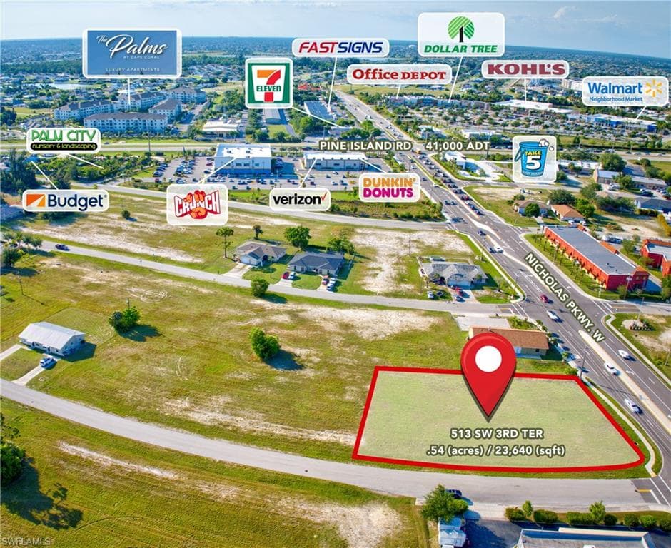 513 SW 3rd TER CAPE CORAL, FL 33991