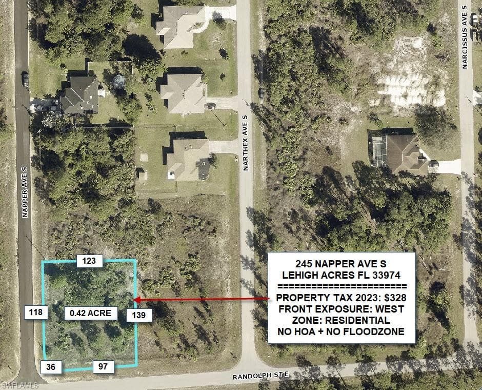 245 Napper AVE S LEHIGH ACRES, FL 33974