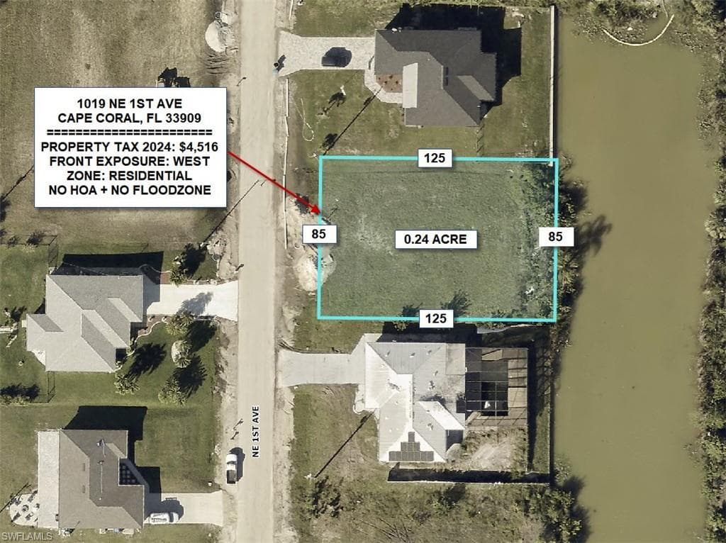 1019 NE 1st AVE CAPE CORAL, FL 33909