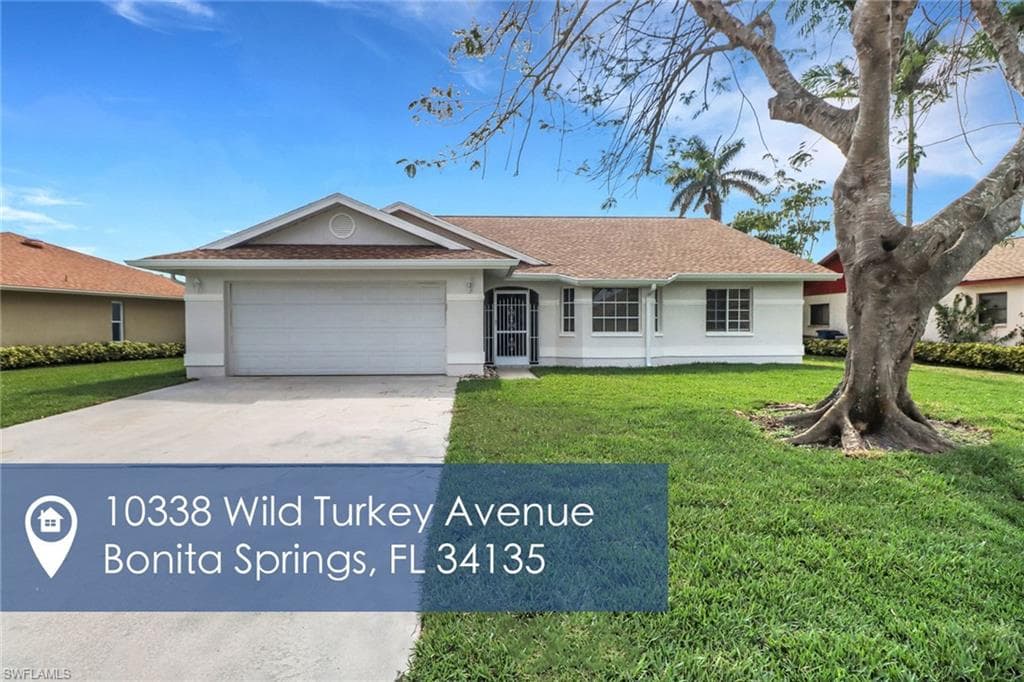 10338 Wild Turkey AVE BONITA SPRINGS, FL 34135