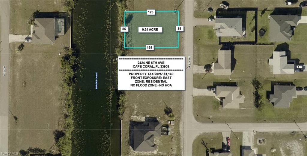 2424 NE 6th AVE CAPE CORAL, FL 33909