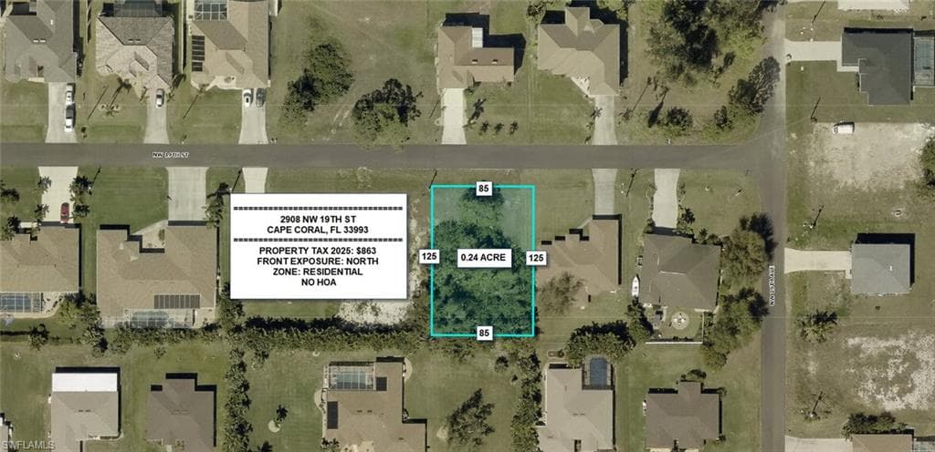 2908 NW 19th ST CAPE CORAL, FL 33993