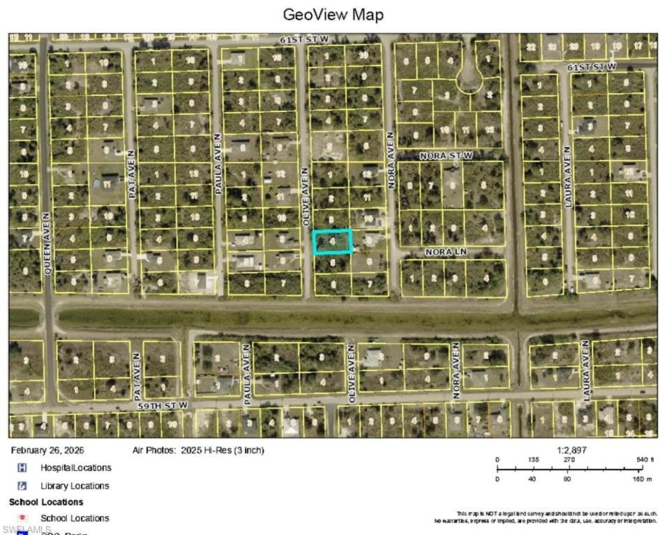 6004 Olive AVE N LEHIGH ACRES, FL 33971