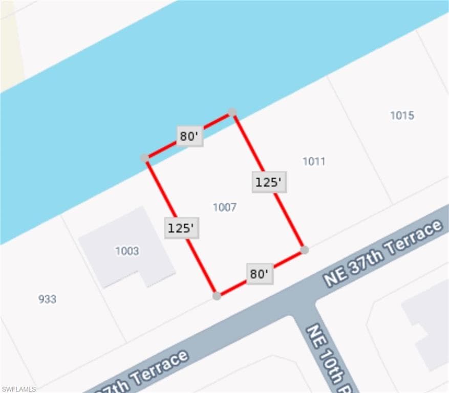 1007 NE 37th TER CAPE CORAL, FL 33909